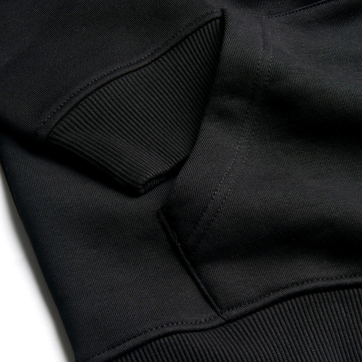 Solovair L/S Logo Pullover Hoodie - Black - Image 5