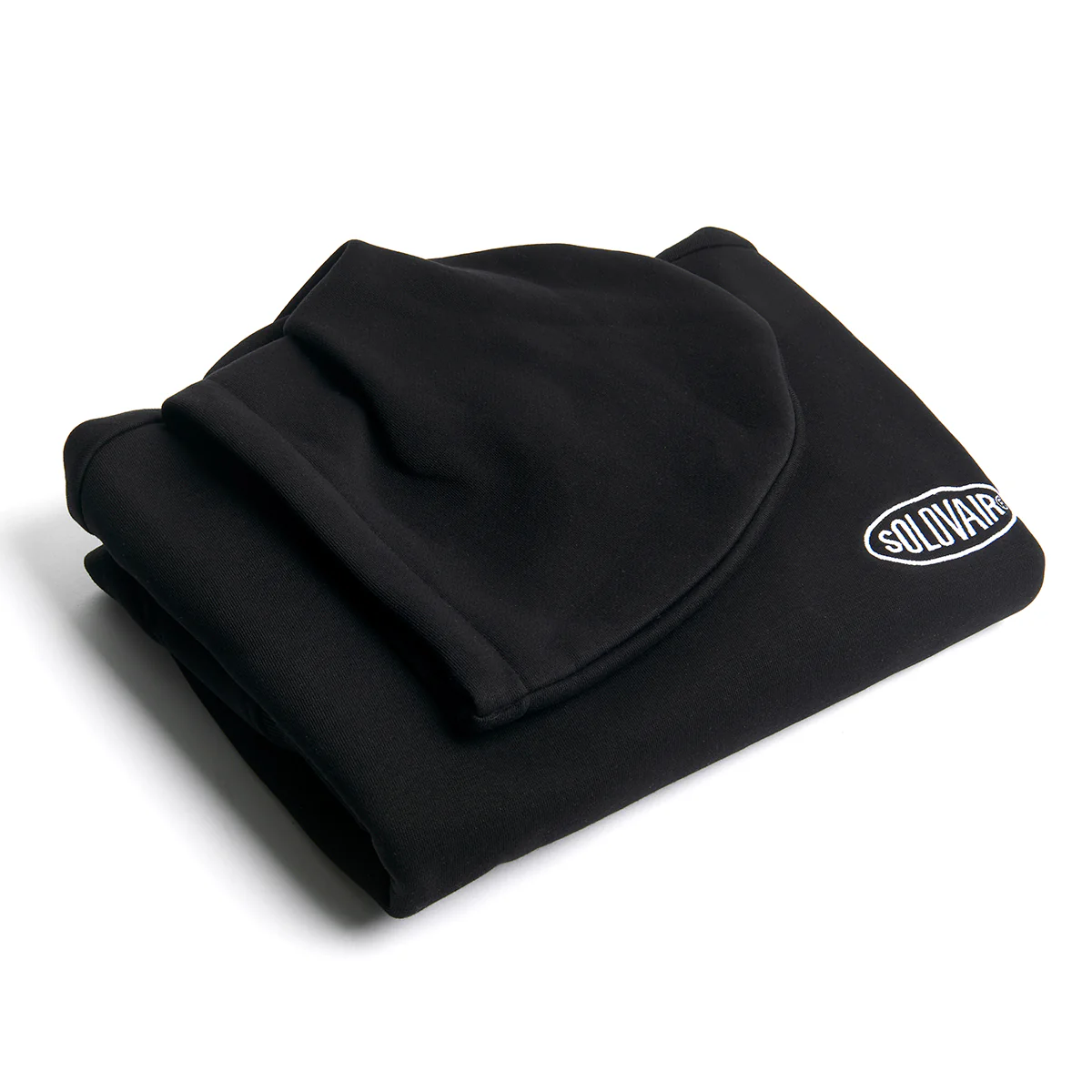 Solovair L/S Logo Pullover Hoodie - Black - Image 6