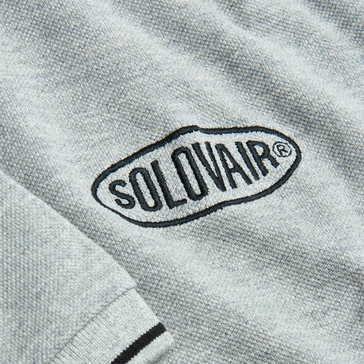 Solovair S/S Polo Shirt - Grey - Image 4