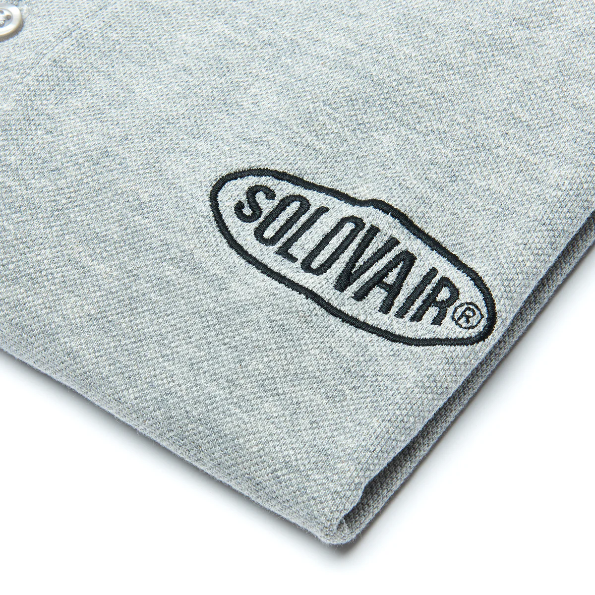 Solovair S/S Polo Shirt - Grey - Image 6