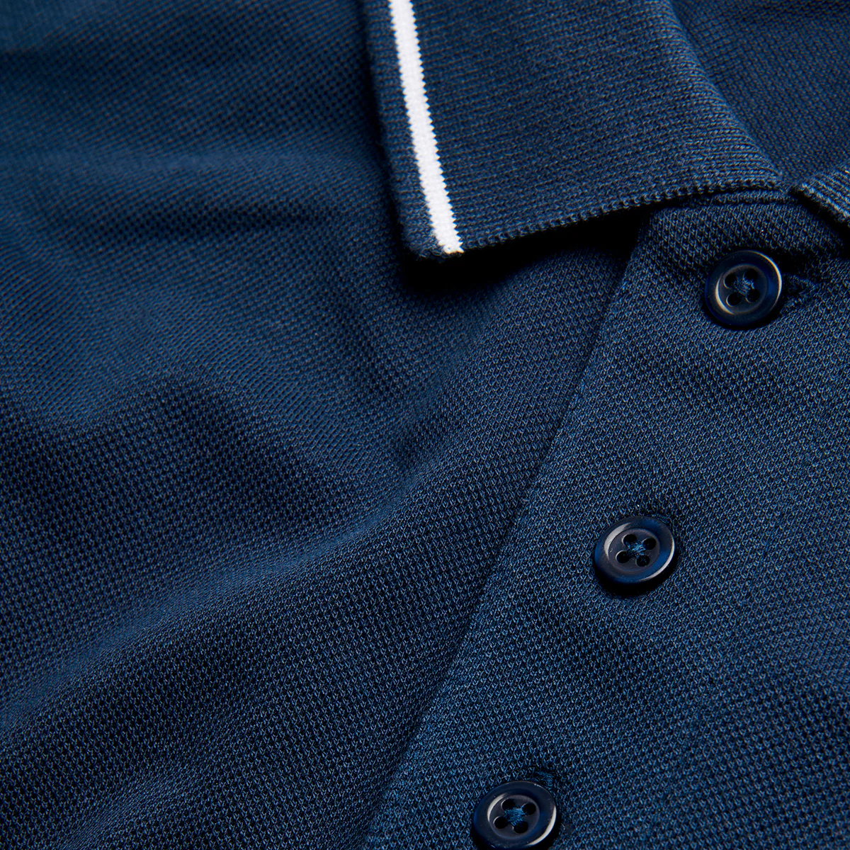 Solovair S/S Polo Shirt - Navy - Image 5