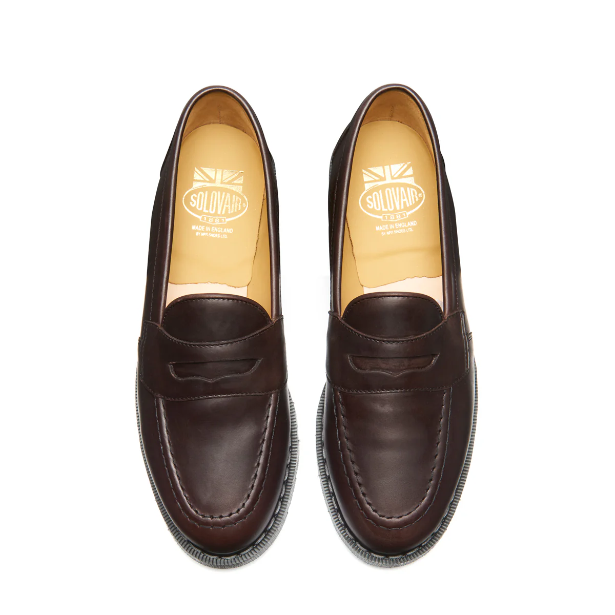 Brown Greasy Penny Loafer - Image 3