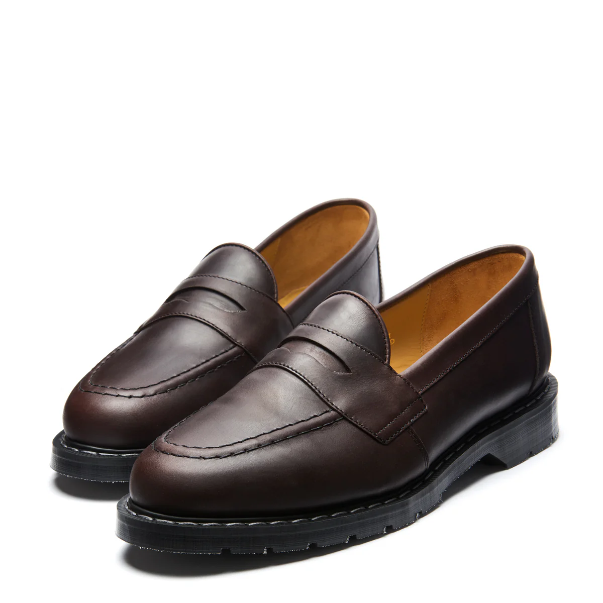 Brown Greasy Penny Loafer - Image 4