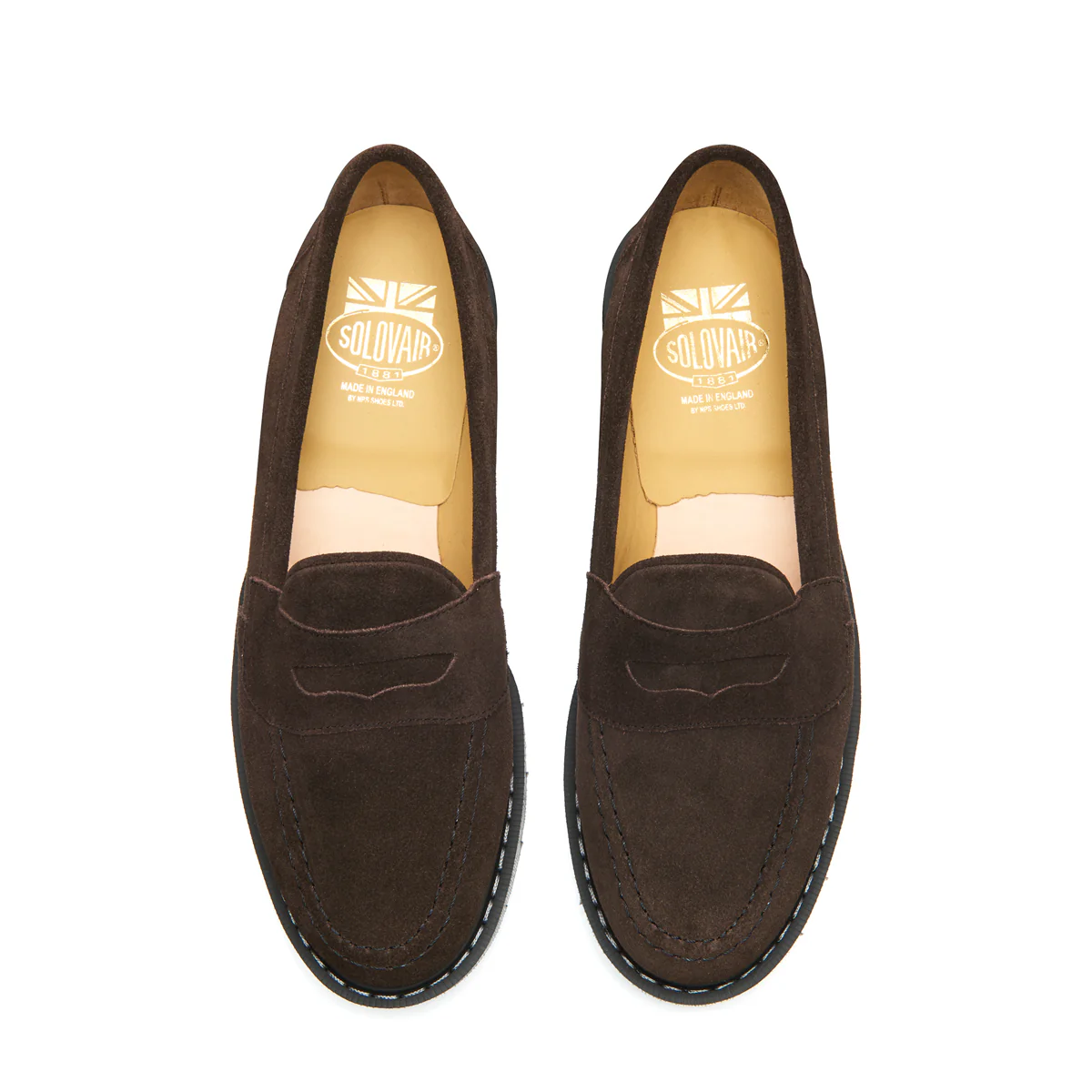 Brown Suede Penny Loafer - Image 3