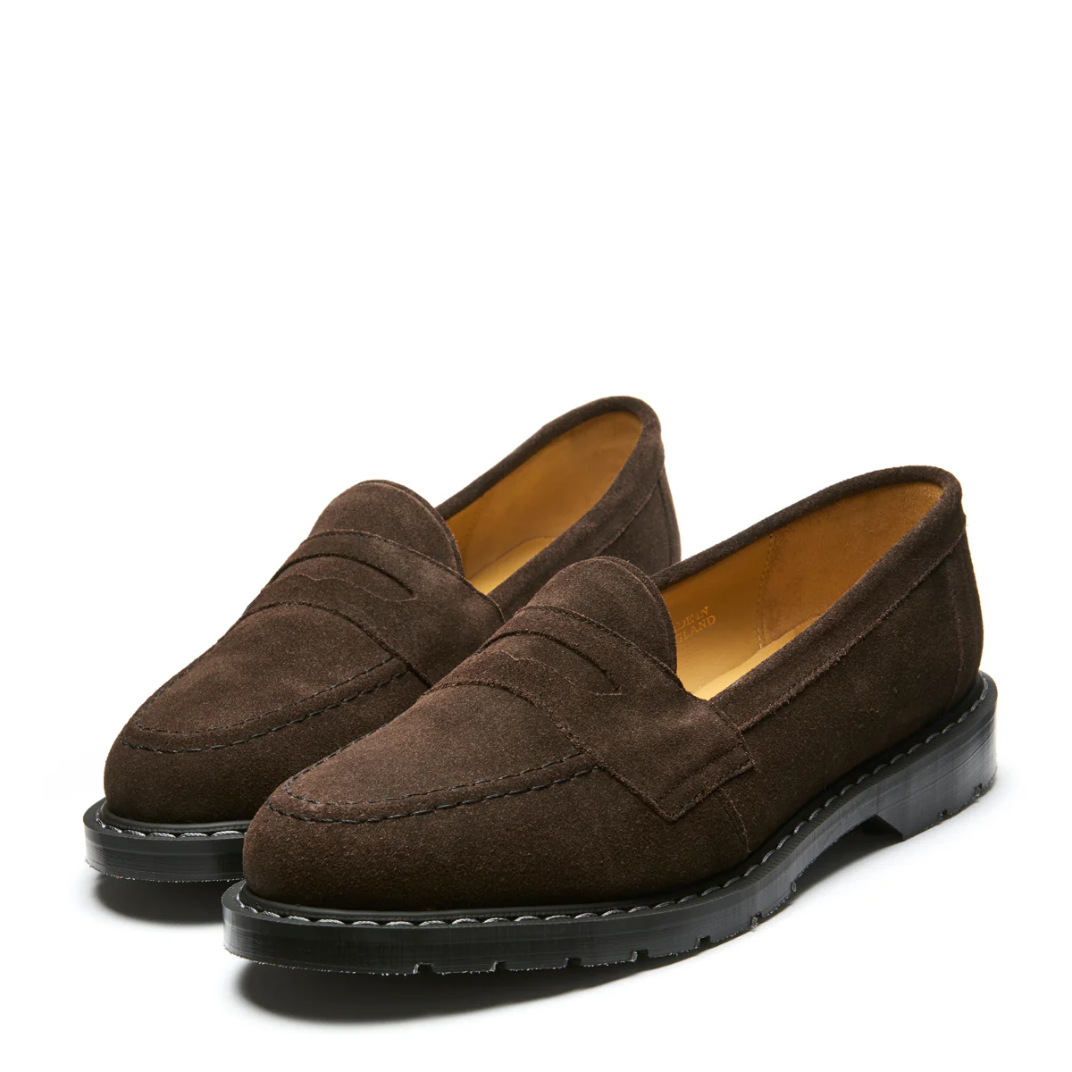 Brown Suede Penny Loafer - Image 4