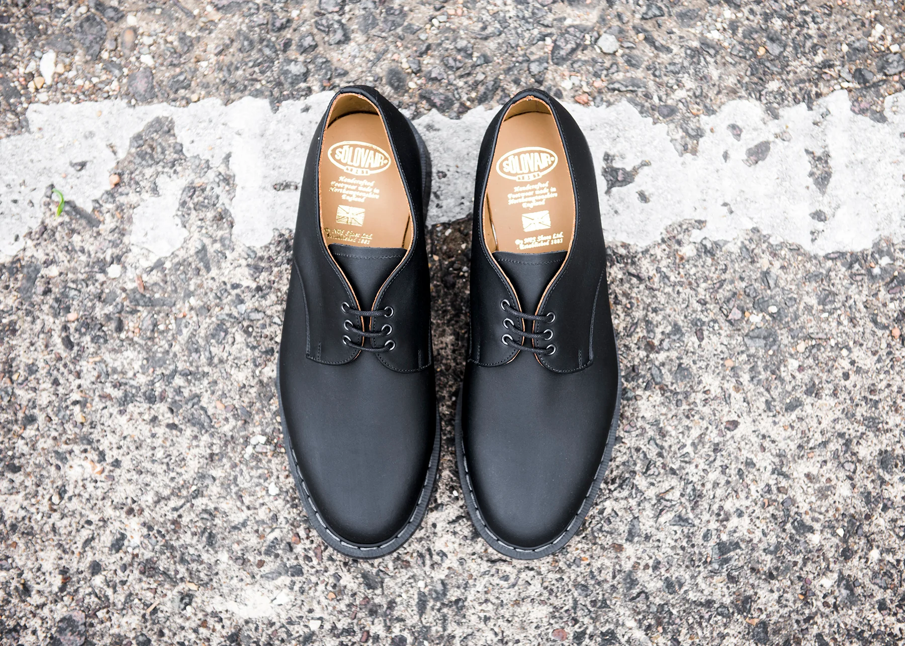 Black Greasy Gibson Shoe - Image 6