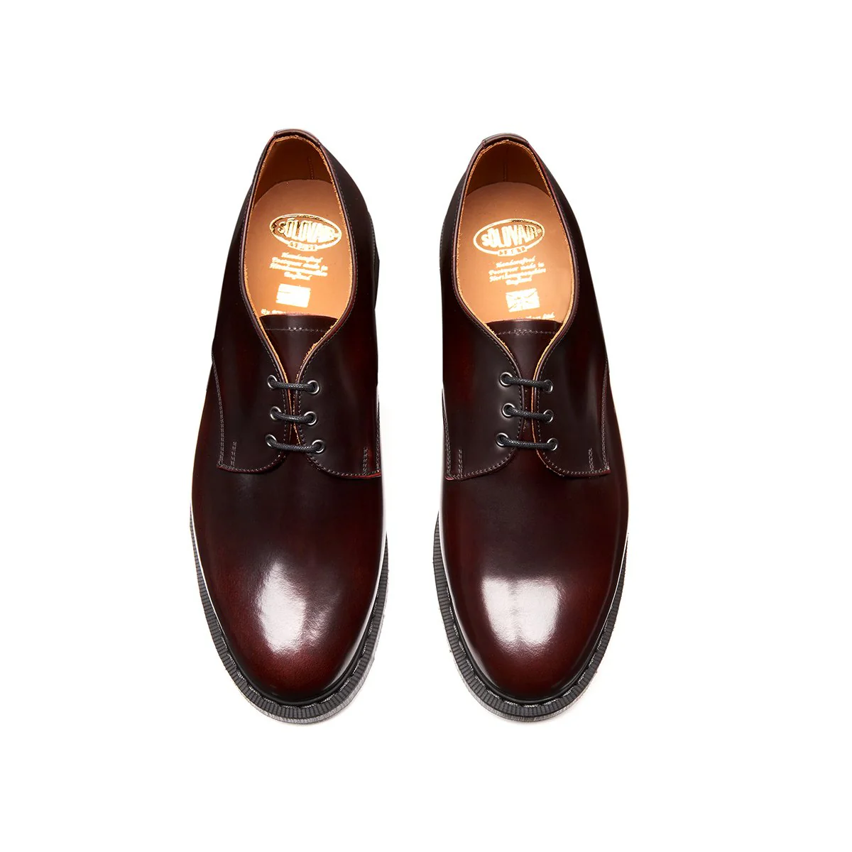 Burgundy Rub-Off Gibson Shoe - Image 4