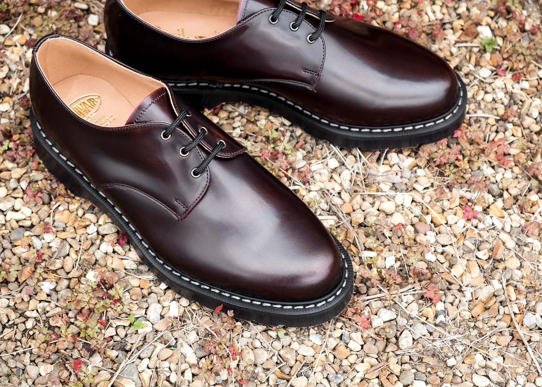 Burgundy Rub-Off Gibson Shoe - Image 6