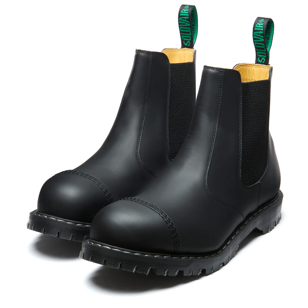 Black Greasy Steel Toe Dealer Boot - Image 3