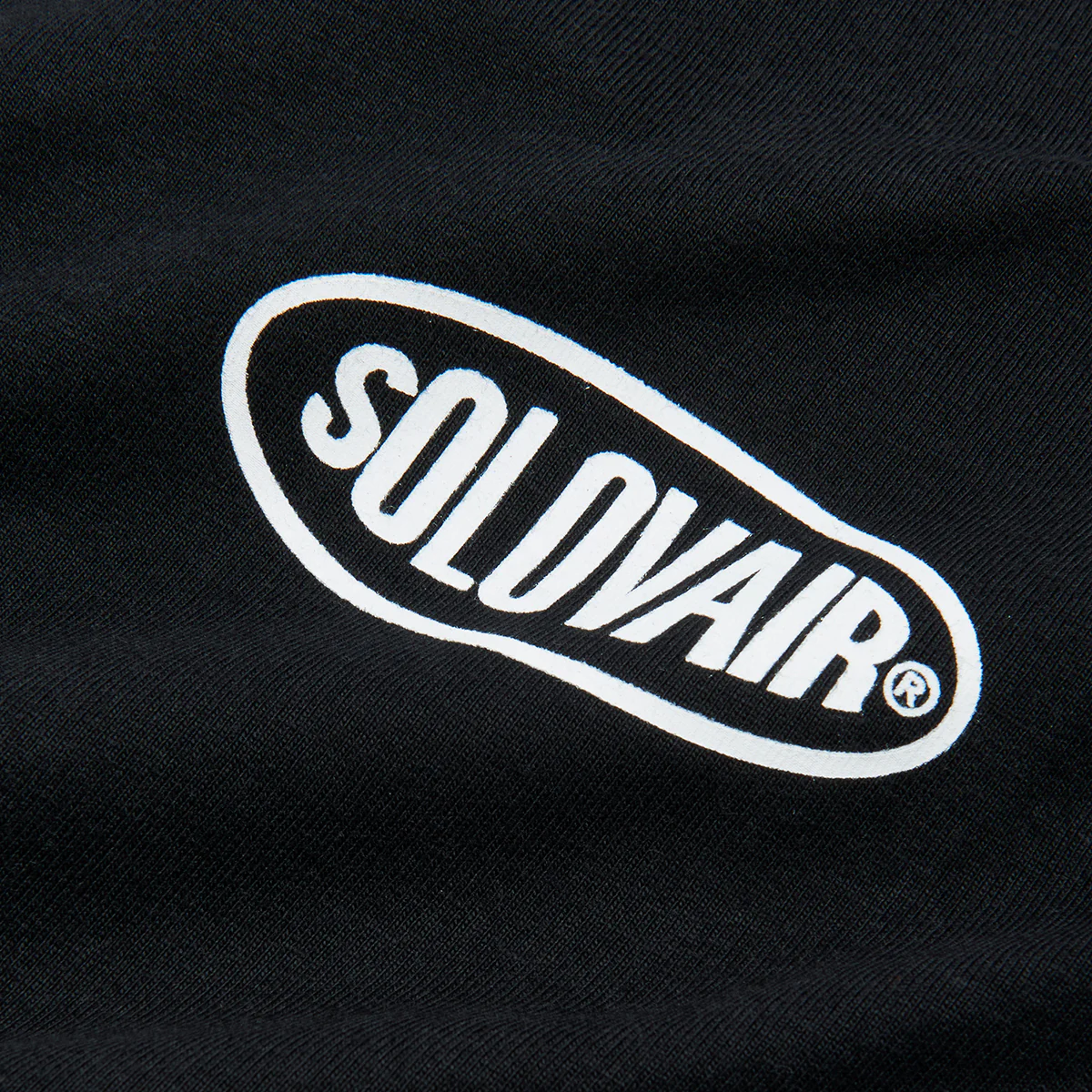 Solovair S/S Logo T-Shirt - Black - Image 4