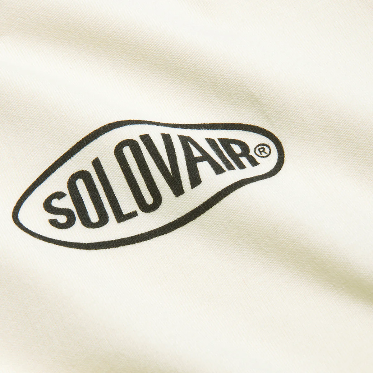 Solovair S/S Logo T-Shirt - Off White - Image 4
